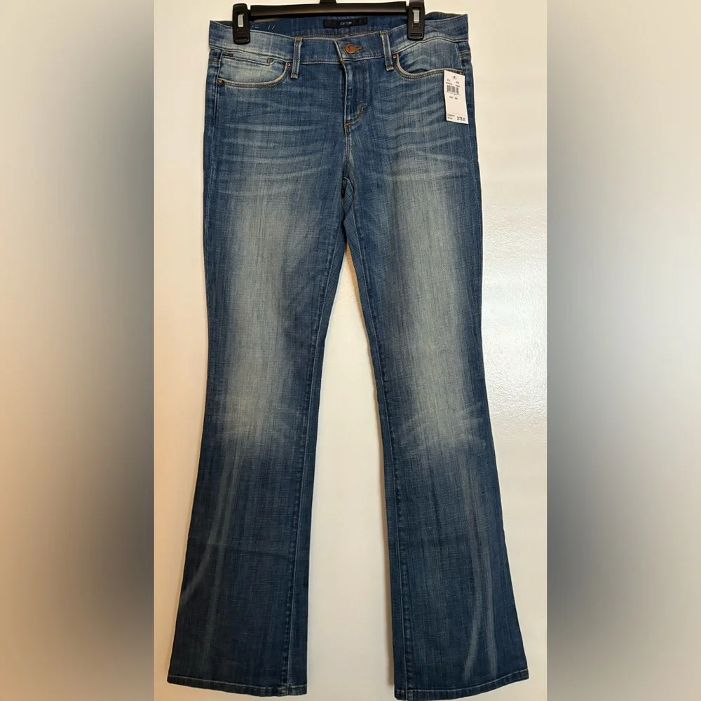 Joe's Jeans The Rocker Low Rise Lean Flare Sz 29 Hannah Wash NWT Y2K